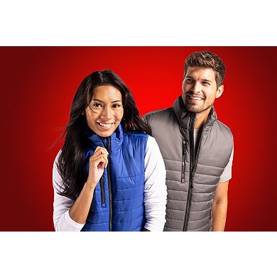 Clique Valhalla Full Zip Mens Puffer Vest