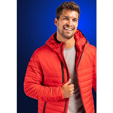 Clique Valhalla Full Zip Mens Puffer Jacket