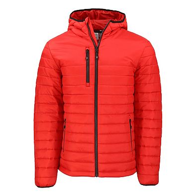 Clique Valhalla Full Zip Mens Puffer Jacket