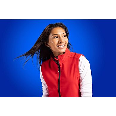 Clique Tempo Stretch Full Zip Womens Softshell Vest