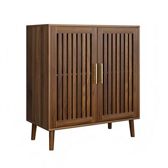 2-Doors Wood Storage Sideboard Buffet Cabinet