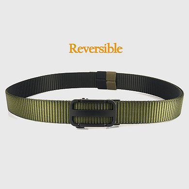 Women's Elastic Nylon Waist Belt with Zinc Alloy Adjustable Buckle