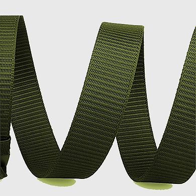 Women's Nylon Waist Belt with Adjustable Metal Buckle