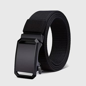 Women's Nylon Waist Belt with Adjustable Metal Buckle