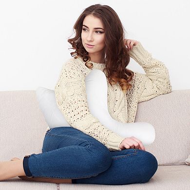 Cheer Collection W Shaped Pillow, Rotator Cuff Post Surgery Cushion & For Neck And Shoulder Pain