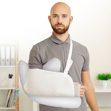 Cheer Collection W Shaped Pillow, Rotator Cuff Post Surgery Cushion & For Neck And Shoulder Pain