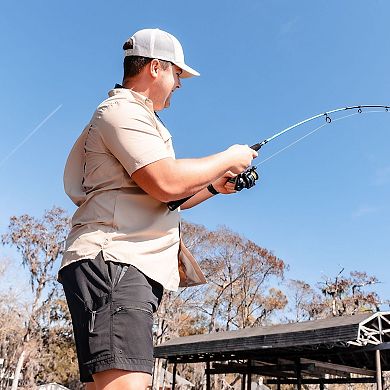 Waterproof shorts with a waterproof pocket