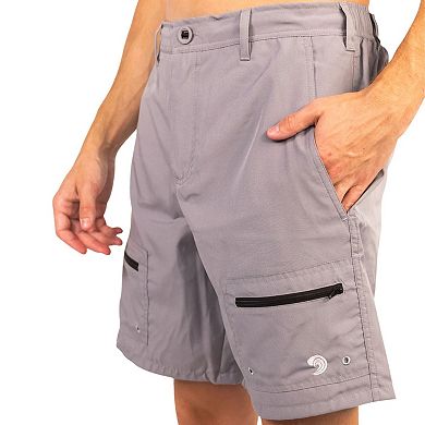 Waterproof shorts with a waterproof pocket