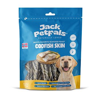 Jack PetPals Jack’s Favorite Seafood Feast Codfish Skin Treats