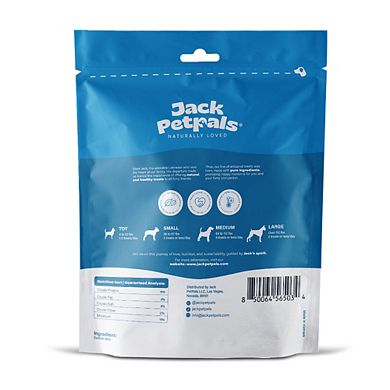 Jack PetPals Jack’s Favorite Seafood Feast Codfish Skin Treats