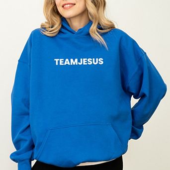 Team Jesus, Jesus Loves You - Women's Graphic Hoodie