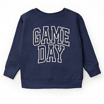 Embroidered Game Day Arched - Youth Graphic Sweatshirt