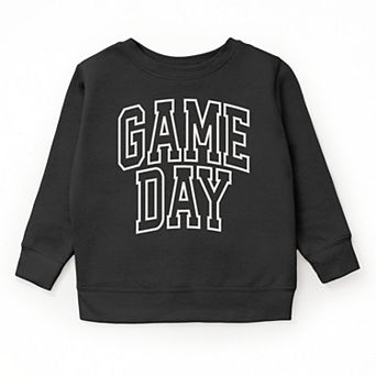 Embroidered Game Day Arched - Youth Graphic Sweatshirt