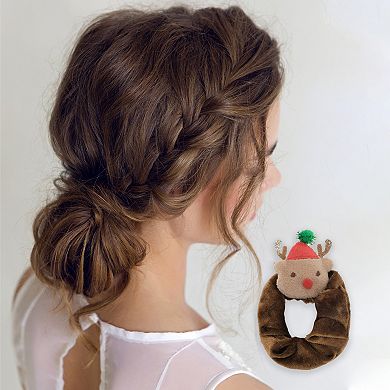 6Pcs Christmas Durable Hair Ties