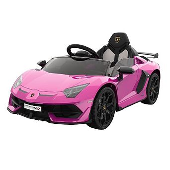 12V Lamborghini Ride-On Car for Kids, with Remote, MP3 & LED Lights
