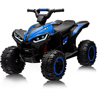 12V Kids' 4-Wheeler Ride-On Car w/ Parent Remote & LED Lights