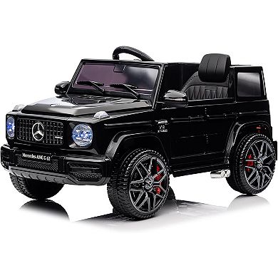 12V Kids Ride-On Car w/ Parent Remote, Suspension & Bluetooth