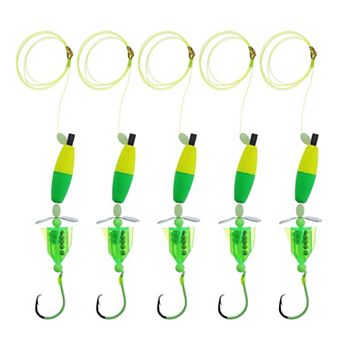 Catfish Hooks Circle Hooks for Catfish, Peg Floats and Rattler Catfishing Equipment, 5 pc