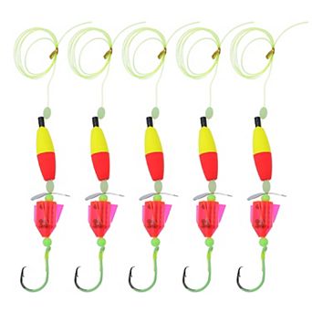 Catfish Hooks Circle Hooks for Catfish, Peg Floats and Rattler Catfishing Equipment, 5 pc