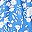 Blue White Flowers