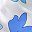 Blue White