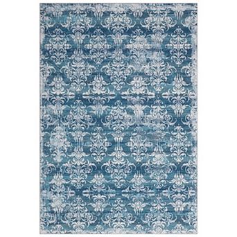 Floral Printed Indoor Mat Soft Non Slip Area Rugs Low Pile Washable Rug Modern Rug for Living Room
