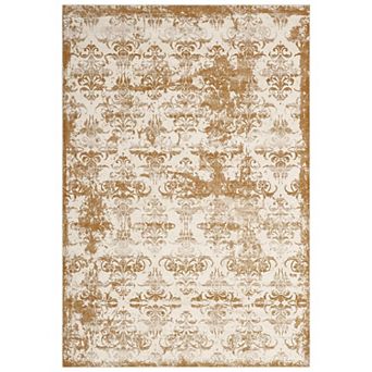 Floral Printed Indoor Mat Soft Non Slip Area Rugs Low Pile Washable Rug Modern Rug for Living Room