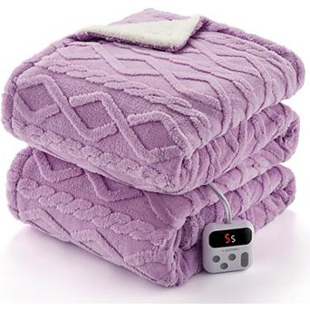 Electric Blanket Twin Size Machine Washable Fast Heating Blanket Twin 62 In×84 In
