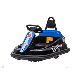 Bumper Car for Toddlers, 6V Electric Ride On Toys for Kids, 1.9 MPH Max Speed, Steering Wheel