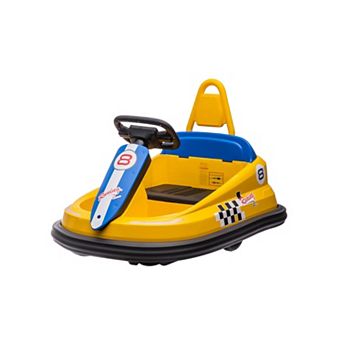 Bumper Car for Toddlers, 6V Electric Ride On Toys for Kids, 1.9 MPH Max Speed, Steering Wheel