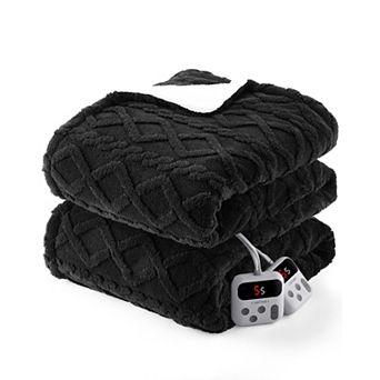 Electric Blanket King Size Dual Control Fast Heating Blanket King Size 90 In×100 In