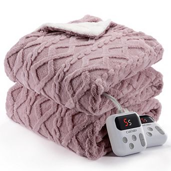 Electric Blanket King Size Dual Control Fast Heating Blanket King Size 90 In×100 In