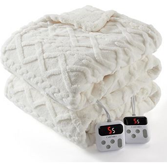 Electric Blanket King Size Dual Control Fast Heating Blanket King Size 90 In×100 In