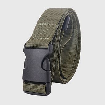 Women's Outdoor Nylon Waist Belt with Quick-Release Buckle