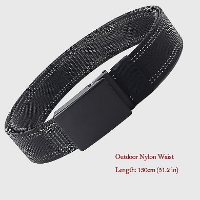 Women's Outdoor Nylon Waist Belt with Adjustable Buckle