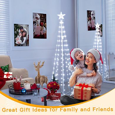 Ollny 140 Led 5ft-High RGB Christmas Tree Lights