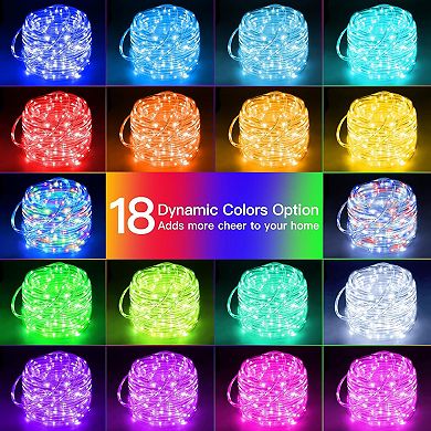 Ollny 300 LED 99ft 18 Colors Changing Rope Lights