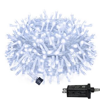 Ollny 200 LED 60ft Cool White Connectable String Lights