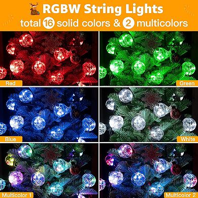 Ollny 30 Bulbs 30ft G40 Globe Bulb String Lights