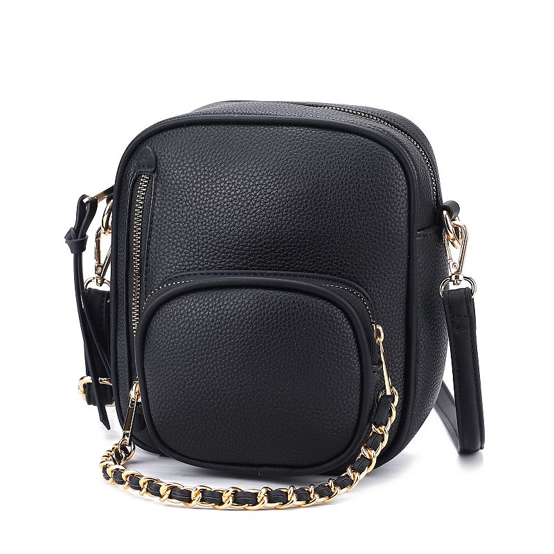 MKF Collection Winona Crossbody Bag, Black