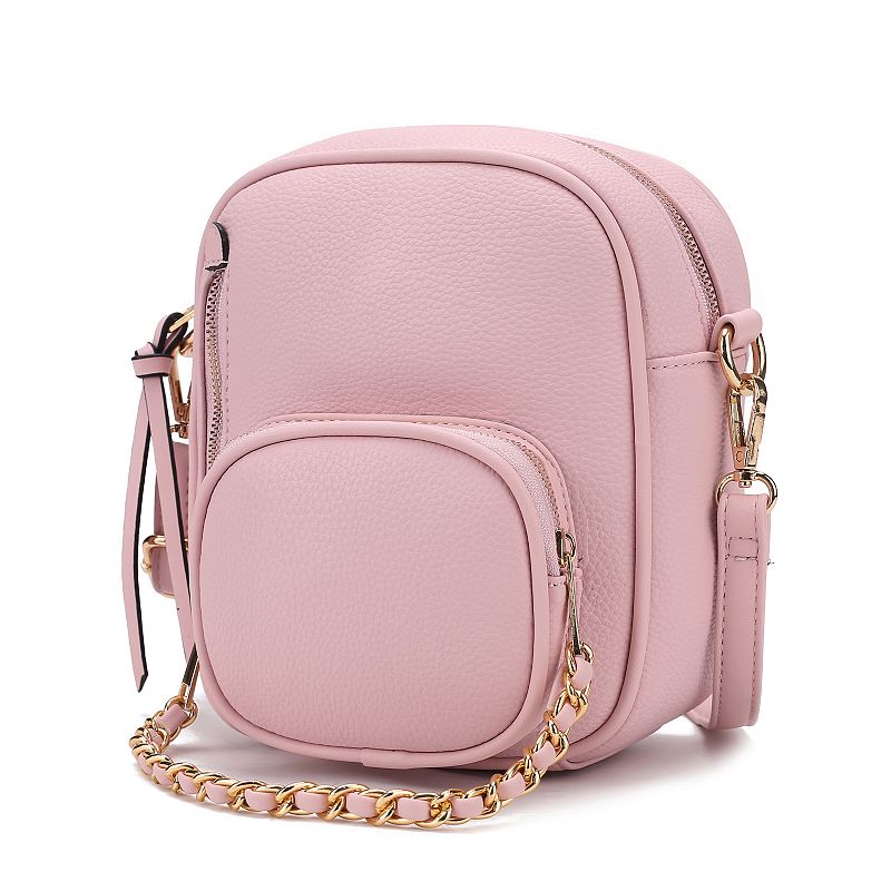 MKF Collection Winona Crossbody Bag, Pink