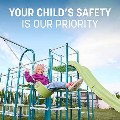 ActivPlay Base Camp Playground + Hanging Bridge, Jungle Line, Monkey Bars