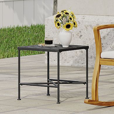 Petra Outdoor End Table by Christopher Knight Home