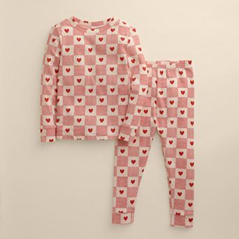 Kids 4-12 Little Co. by Lauren Conrad 2 pc Snug Fit Pajama Top & Pajama Pants Set