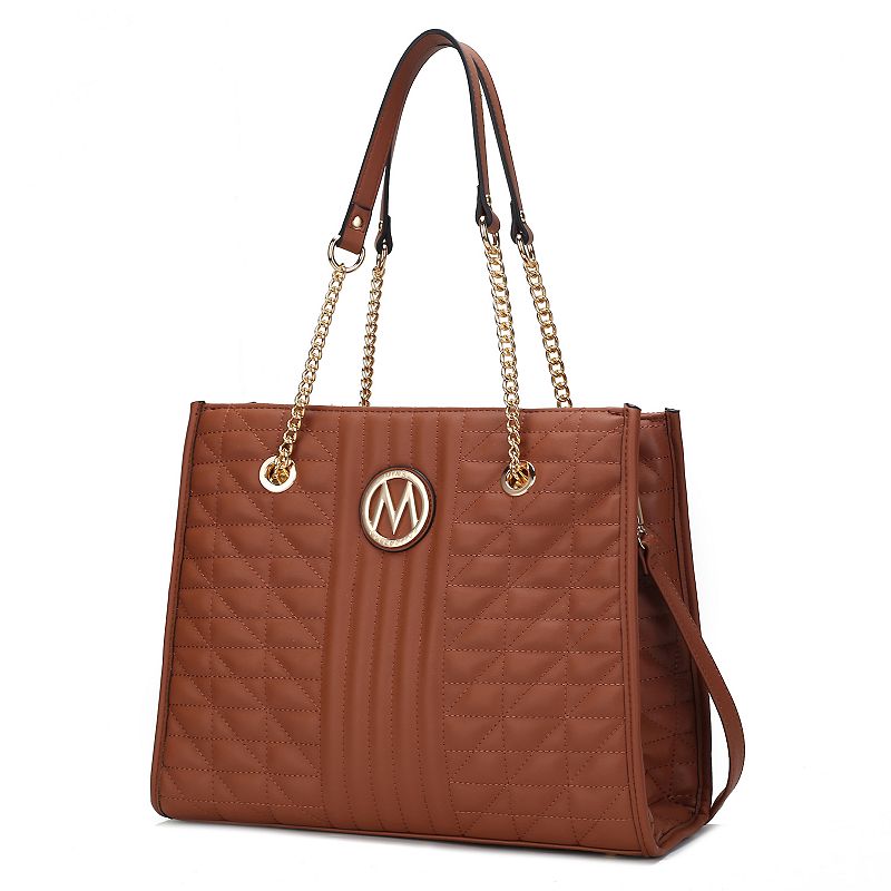 MKF Collection Makenna Shoulder Bag, Brown