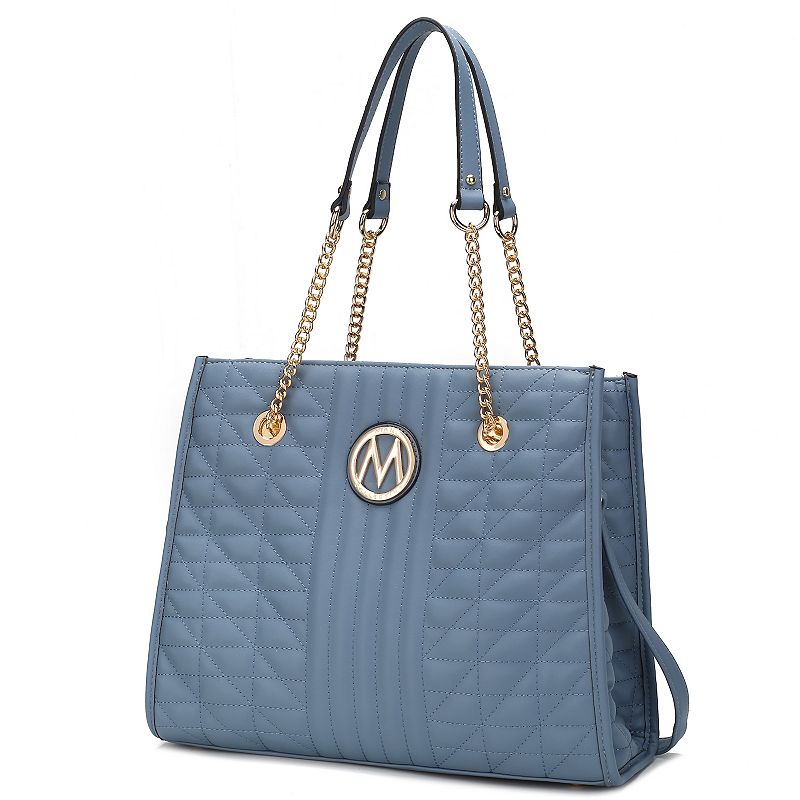 MKF Collection Makenna Shoulder Bag, Blue