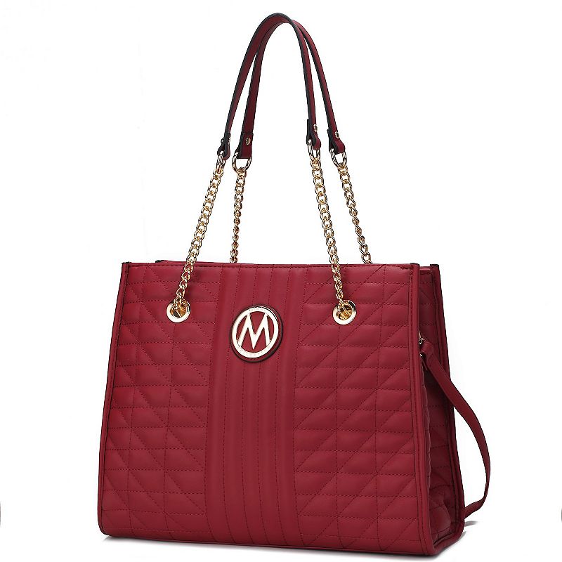 MKF Collection Makenna Shoulder Bag, Red