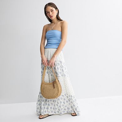 Juniors' SO Rib Tube Top