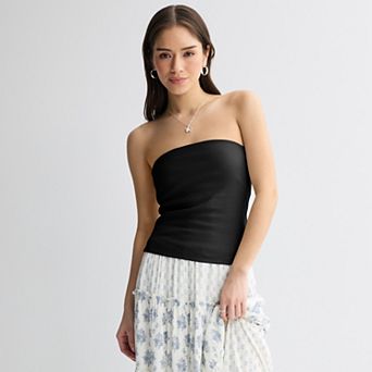 Juniors' SO® Rib Tube Top