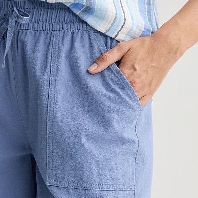 Women's Croft & Barrow® Lightweight Textured Shorts